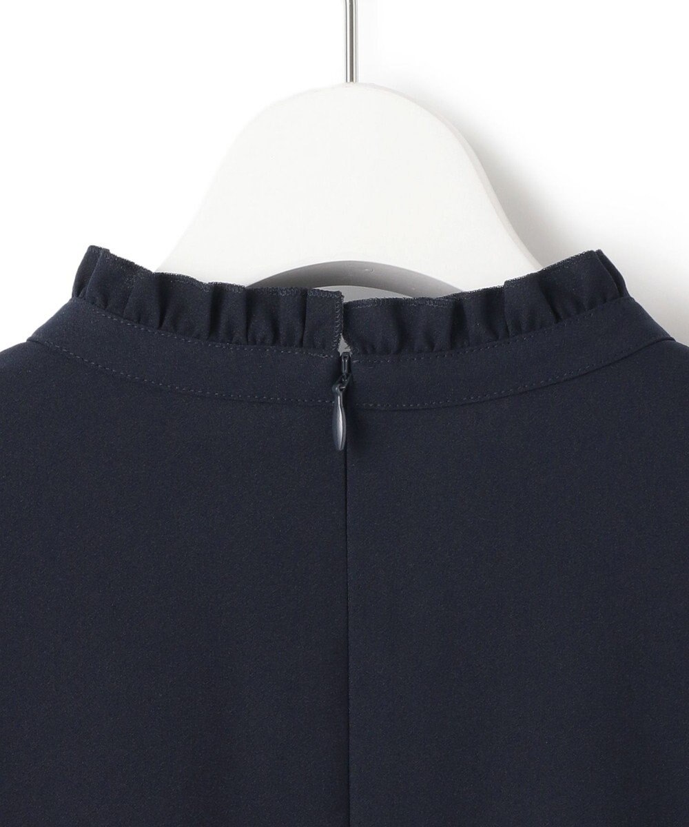 23区 L 【洗える】ジョーゼット フリル ブラウス 