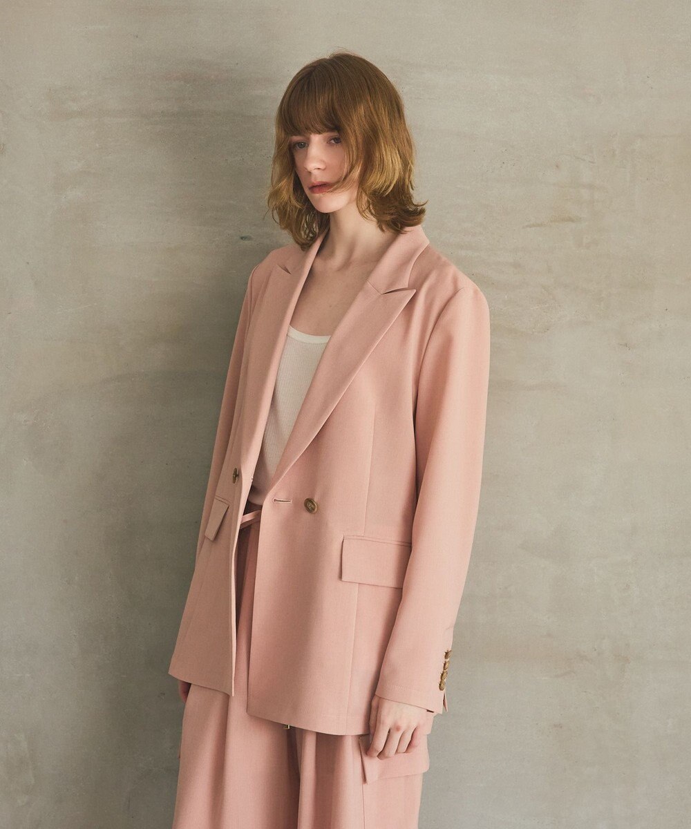 GRACE CONTINENTAL ダブルブレストライトジャケット 