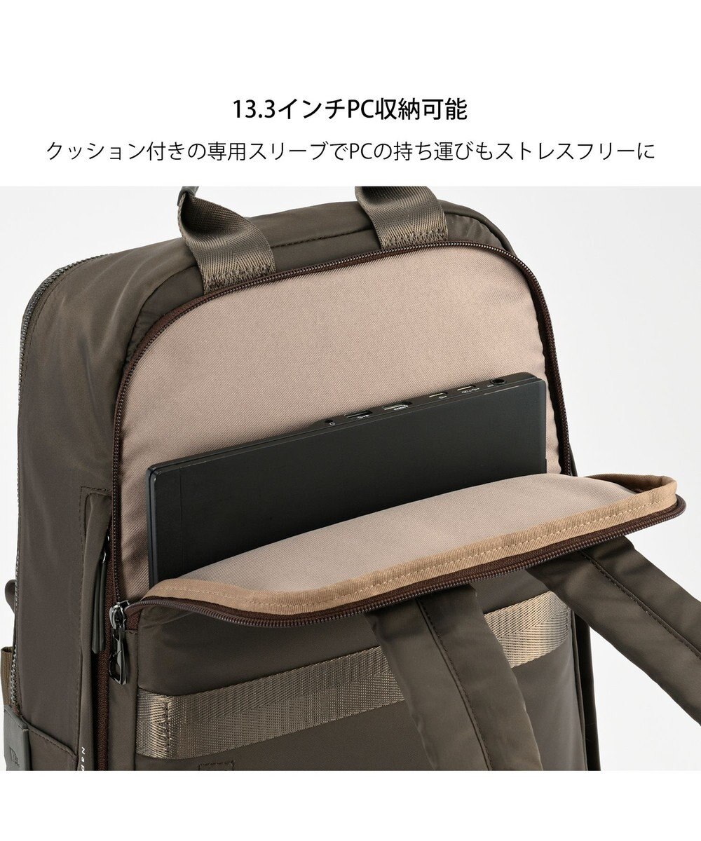 ACE BAGS & LUGGAGE W&.Day/Night ハウン スリムリュック A4サイズ 13.3インチPC収納 15572 ダブルアンドデイナイト 