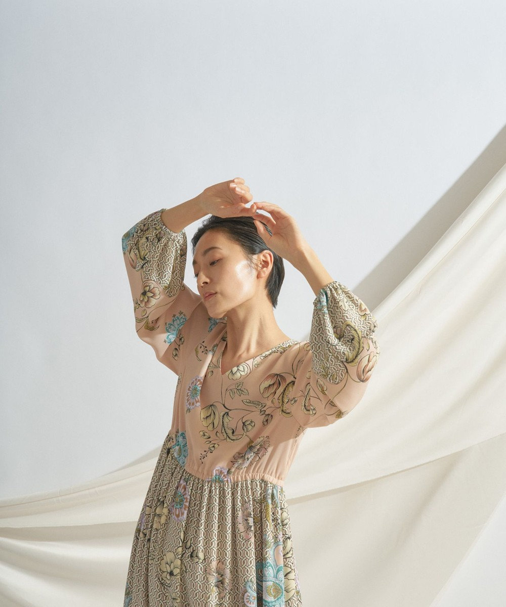 グレースコンチネンタル❤︎ペイズリープリントワンピース