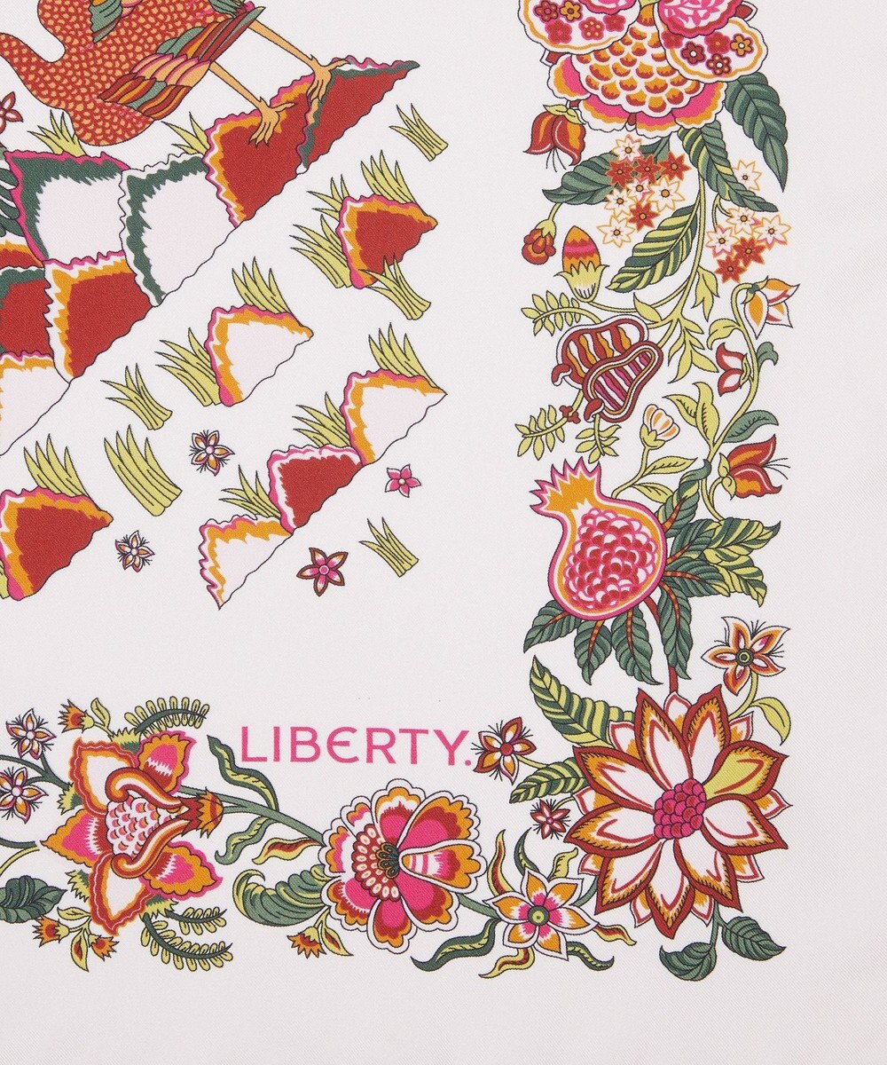LIBERTY. トロピカル ツリー オブ ライフ シルクスカーフ 90 