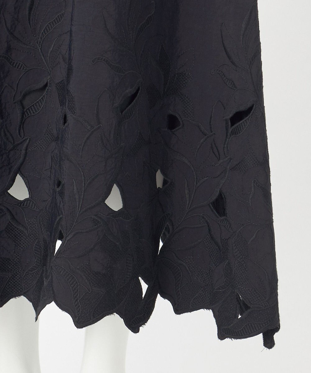 23区 【R(アール)】クラフトカットレース フレアスカート 