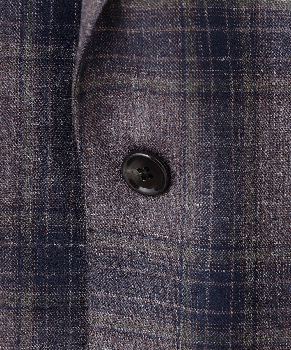 GOTAIRIKU 【DELFINO】シルクリネンライトツイード ジャケット 