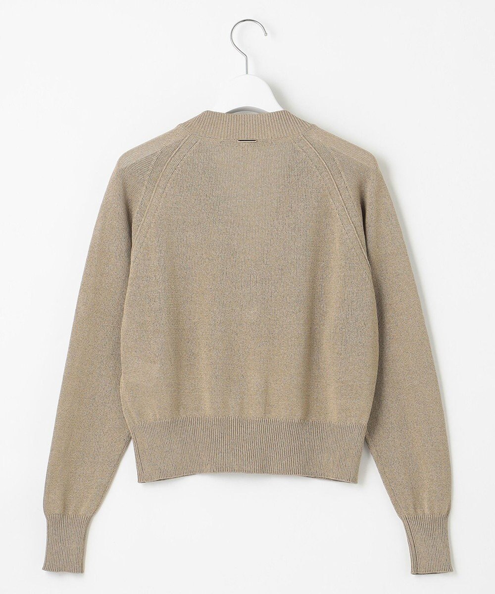 自由区 L 【洗える】ペーパーブレンド カーディガン 