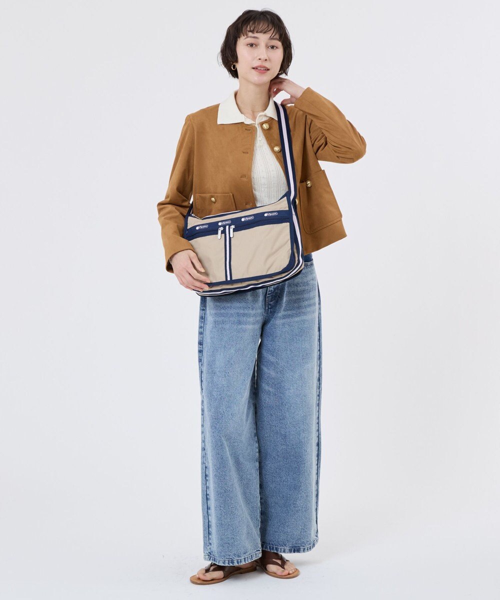 LeSportsac DELUXE EVERYDAY BAG/スペクテイターボーン/ネイビー 
