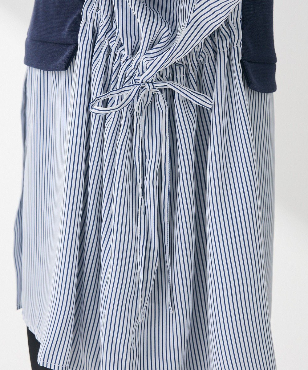 Green Parks 脇リボンドッキングチュニック 