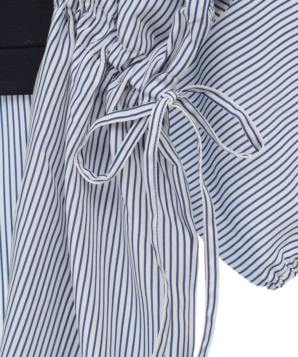 Green Parks 脇リボンドッキングチュニック 