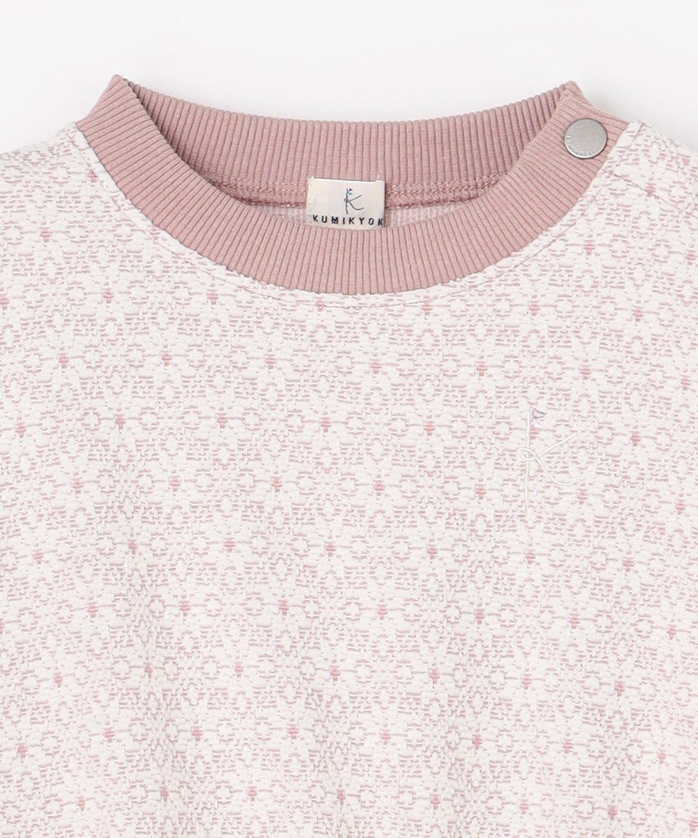 組曲 KIDS 【110-140㎝】 フロストフラワージャガード ワンピース 