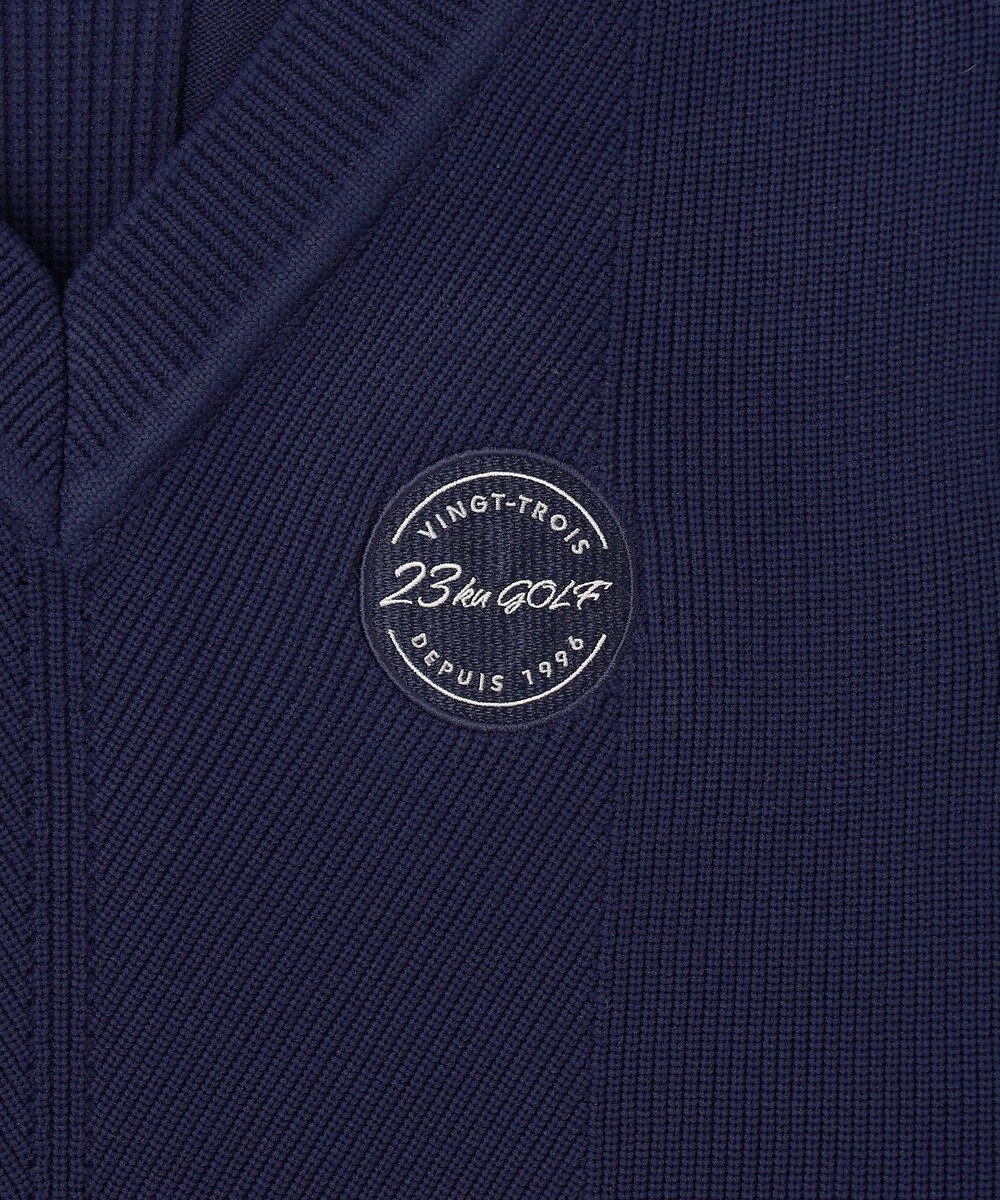 23区GOLF 【MEN】【ウォッシャブル】ニット ベスト 