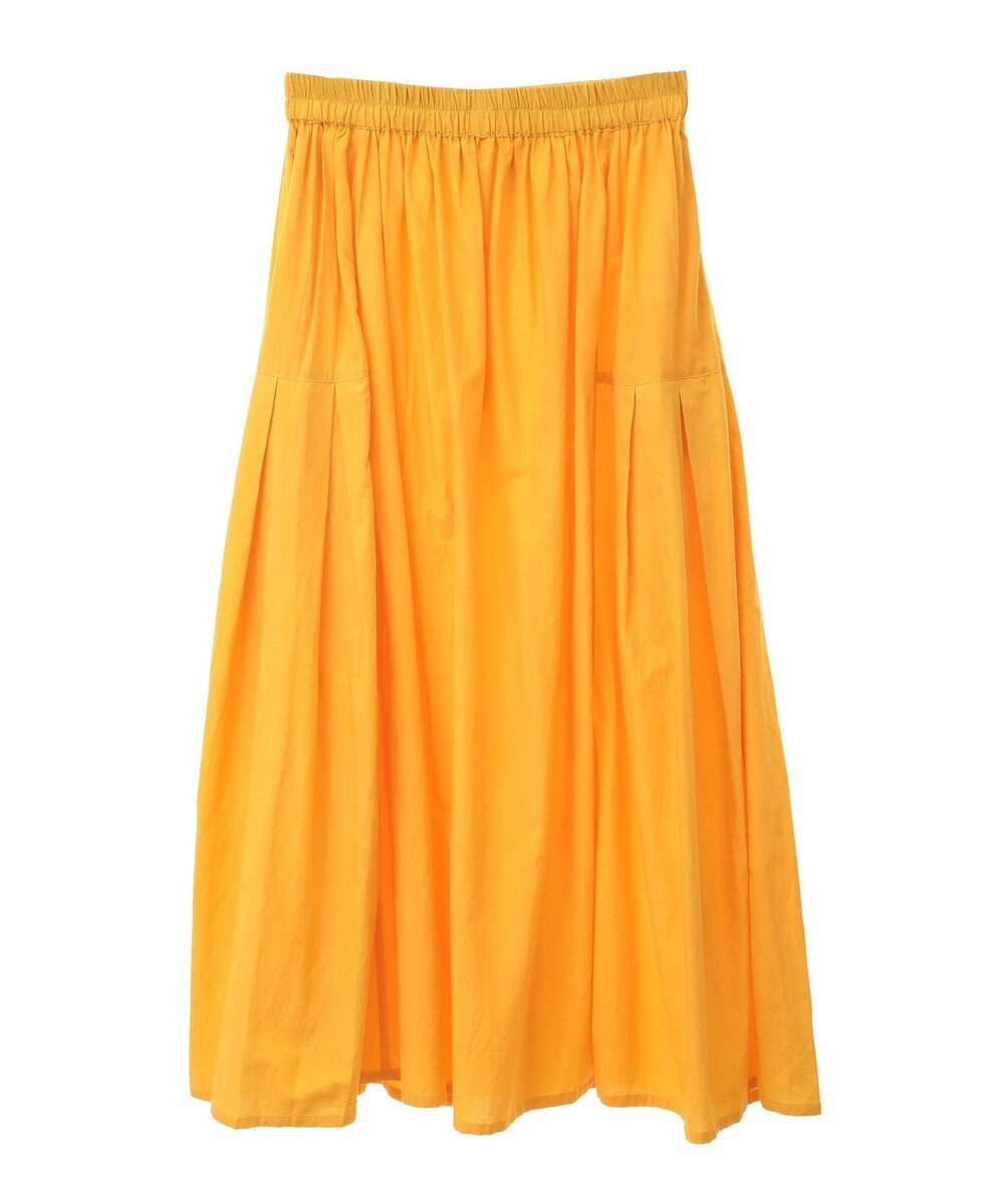 CRAFT STANDARD BOUTIQUE インド綿サイドタック切り替えスカート 