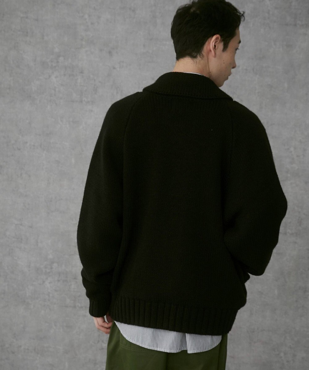 WEGO 【ユニセックス着用ITEM】カウチンニットカーディガン 