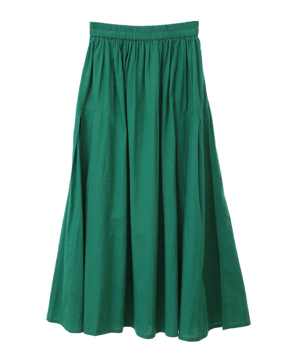 CRAFT STANDARD BOUTIQUE インド綿サイドタック切り替えスカート 