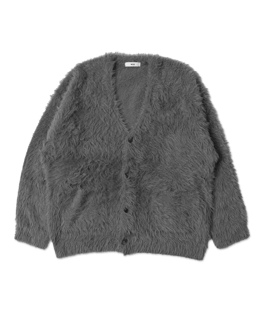 WEGO 【ユニセックス着用ITEM】フェザーカーディガン 