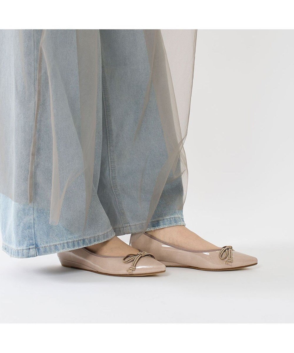 MODE ET JACOMO <MODE ET JACOMO>リボンバレエシューズ 