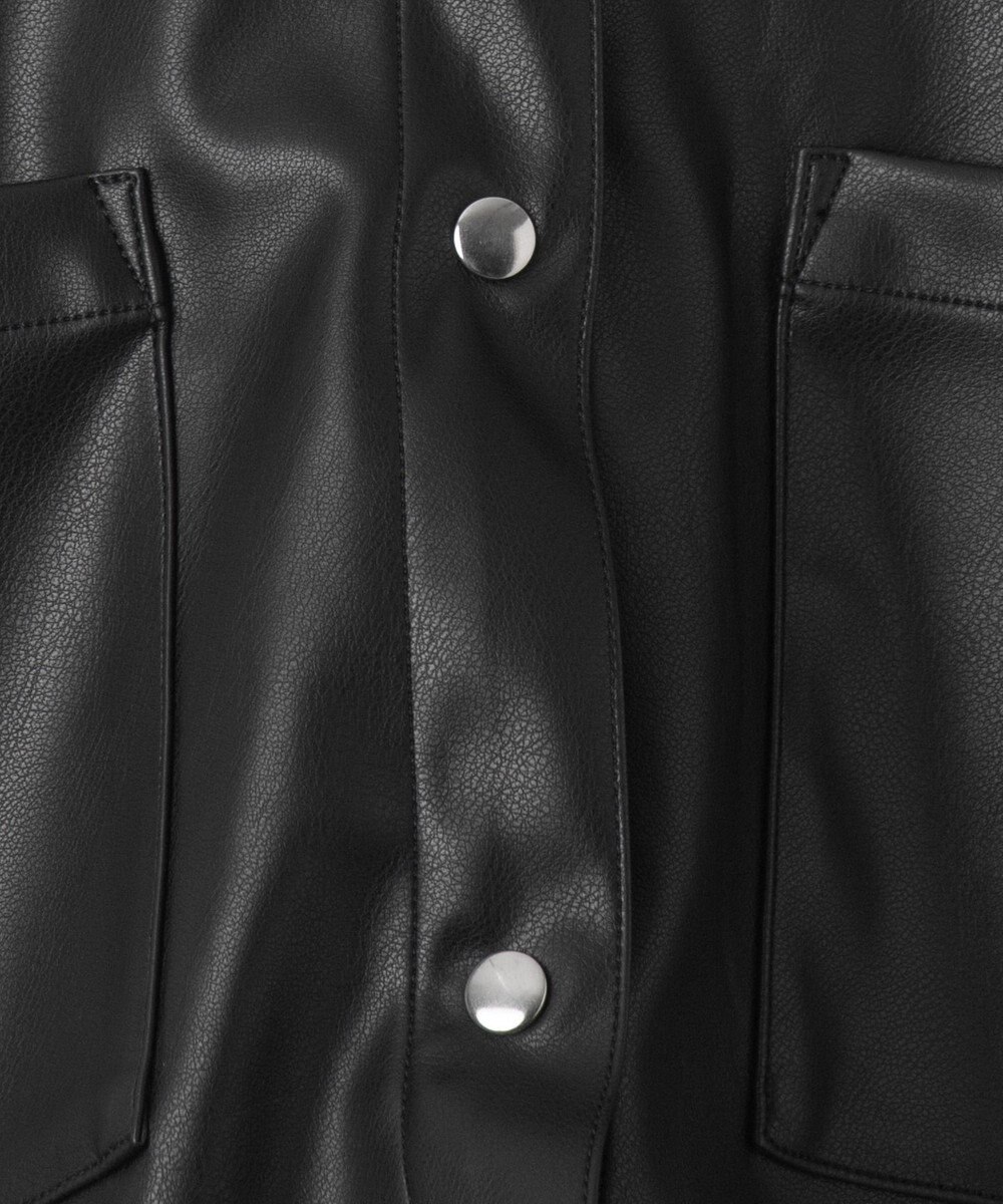 WEGO Fレザードロストショートシャツ 