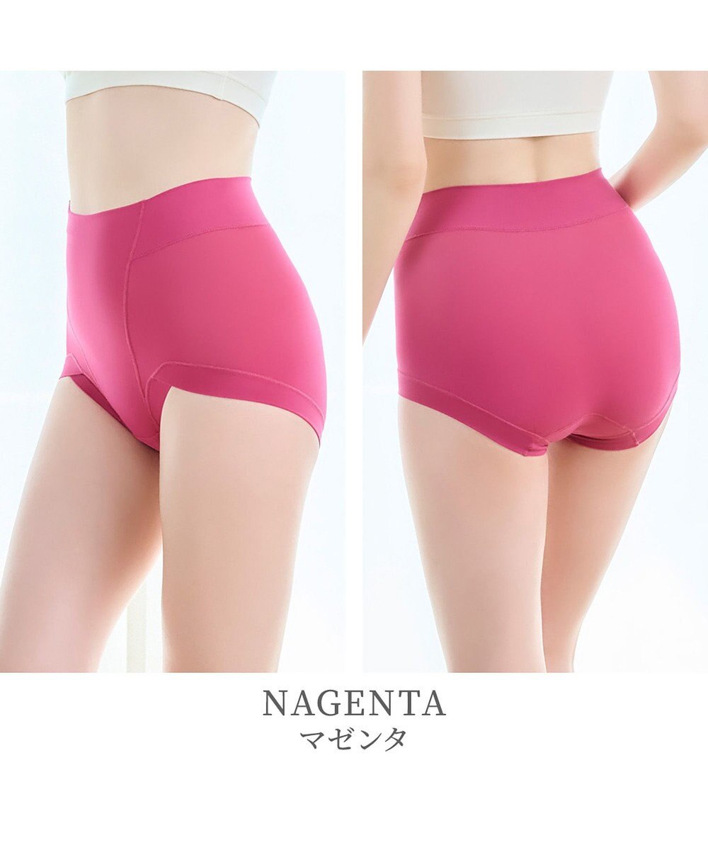 BRADELIS New York 【BRADELIS NewYork peace】綿混楽々ハイウエストショーツ24 