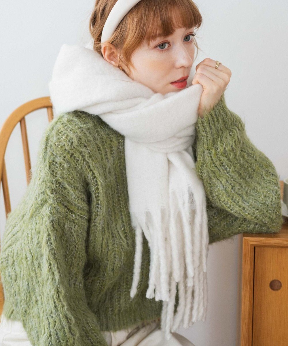 WEGO ワイドフリンジストール 