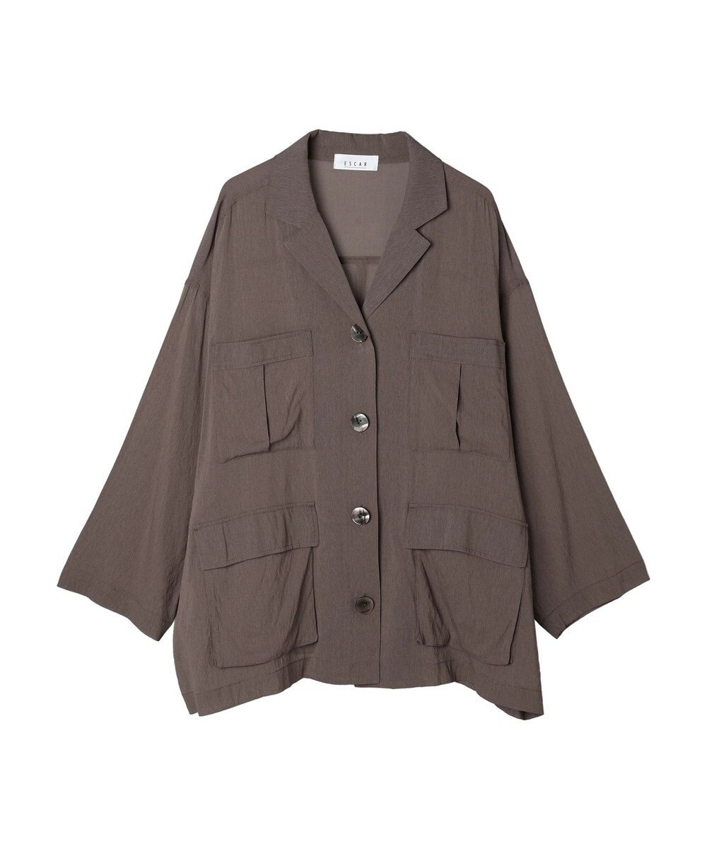 Green Parks ■ＥＳＣＡＲ　シアーミリタリージャケット 