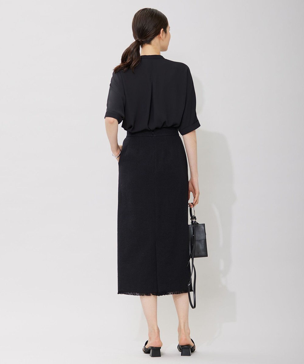 ICB コットンリネンキャンバス スカート 