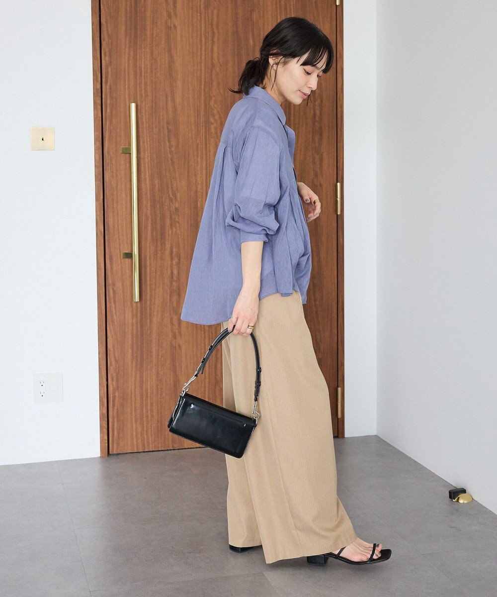 CRAFT STANDARD BOUTIQUE ヴィンテージボイルタックフレアシャツ 