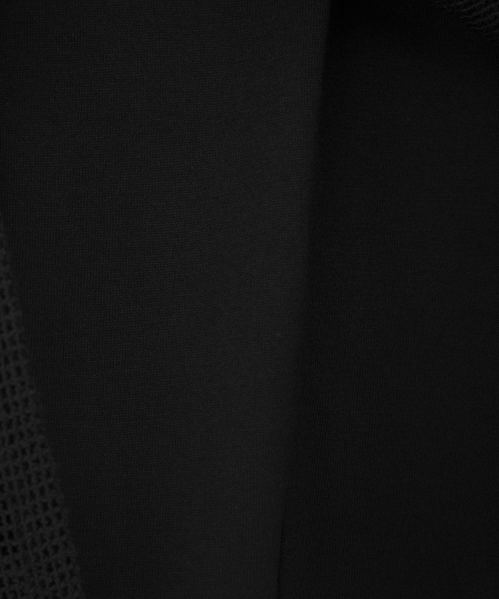 Green Parks 半袖メッシュドッキングチュニック 