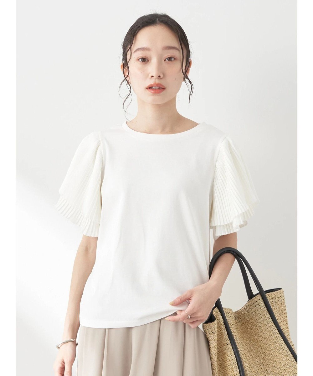 earth music&ecology プリーツフレアプルオーバー 