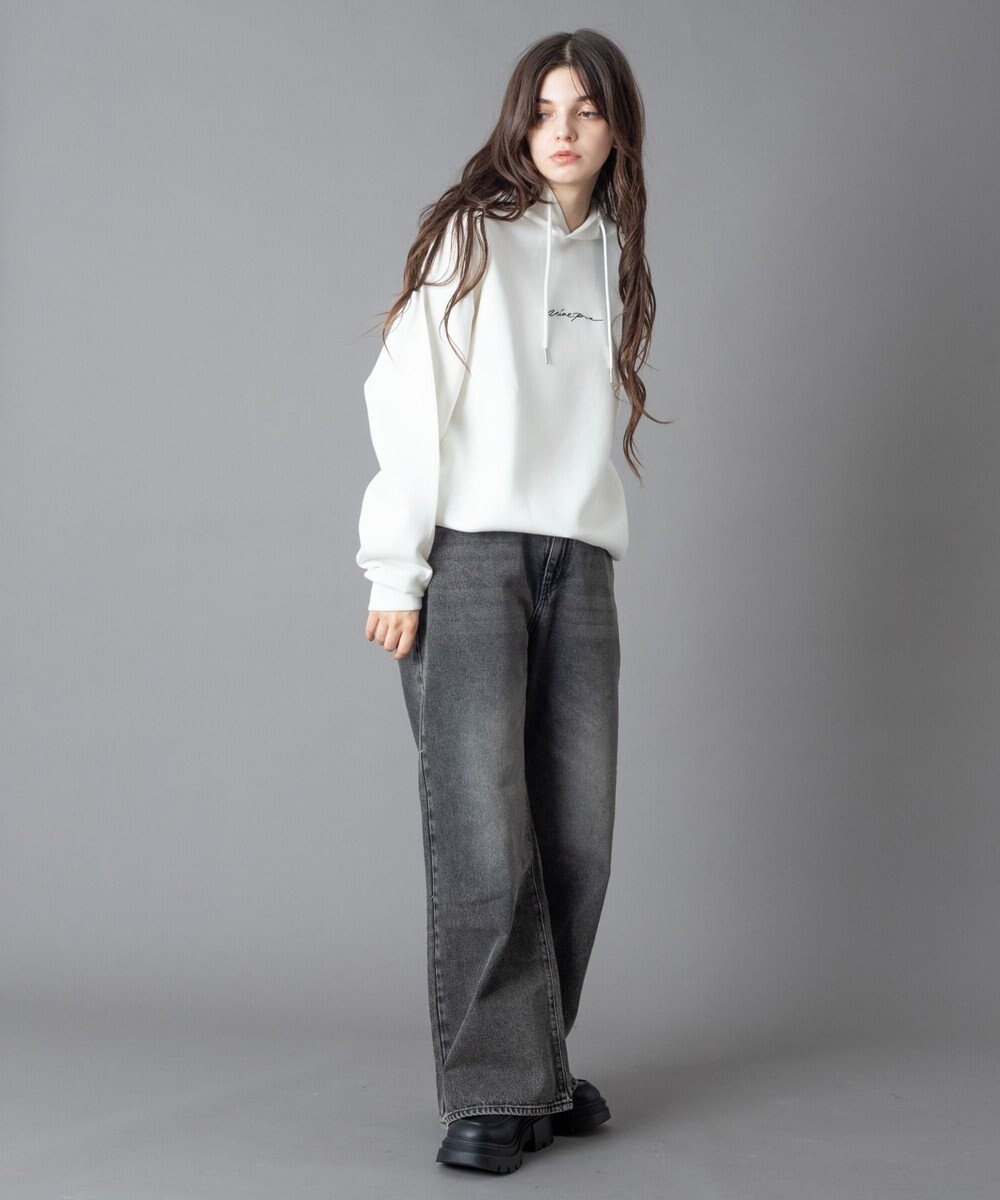 WEGO 【ユニセックス着用ITEM】ワンポイントプルパーカー 