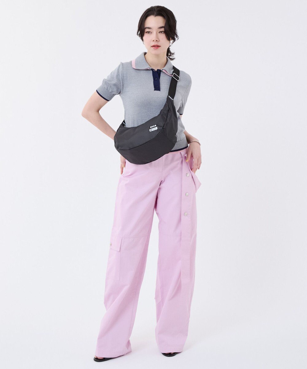 LeSportsac MSGM MD CRESCENT/クレッセントブラック 