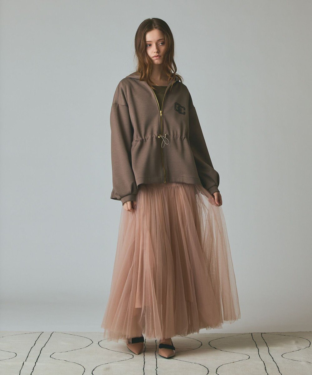 GRACE CONTINENTAL チュールボリュームスカート 