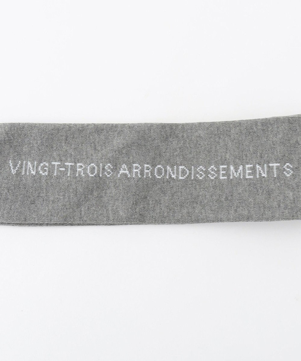 23区GOLF 【WOMEN】【日本製】ロゴ ニーハイソックス 