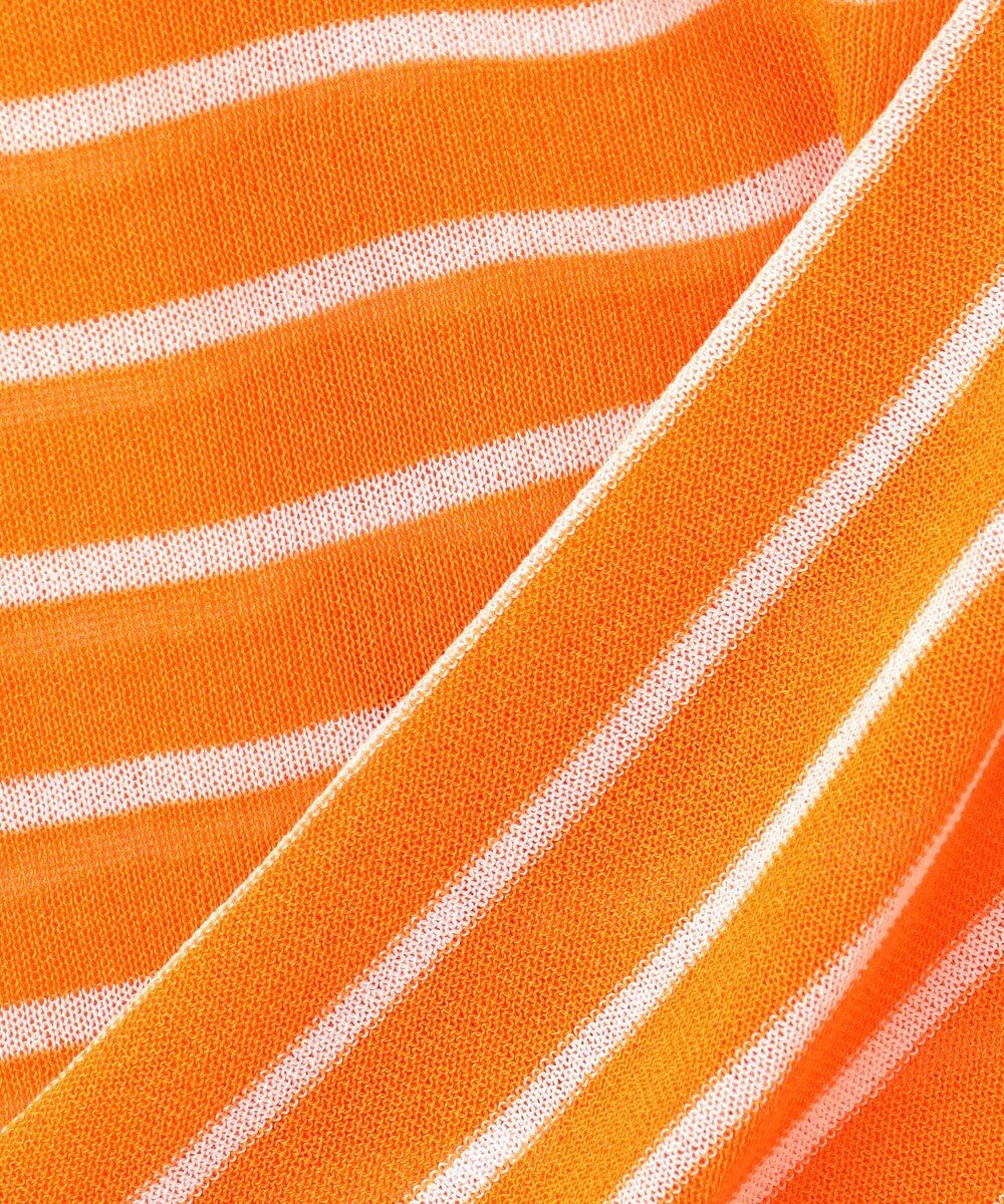 ANY L 【手洗い可/アンチピリング】シアーバスクボーダーニット 