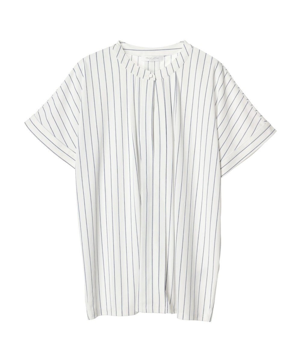 Green Parks ２ｗａｙ　フレンチスリーブ釦付ブラウソー 