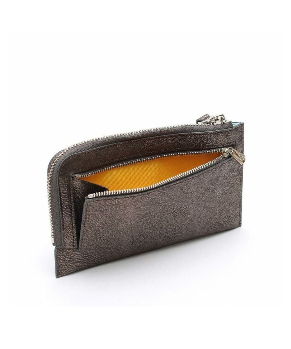 A.D.M.J. 【牛革】メタリックレザー/オーガナイザーパース 