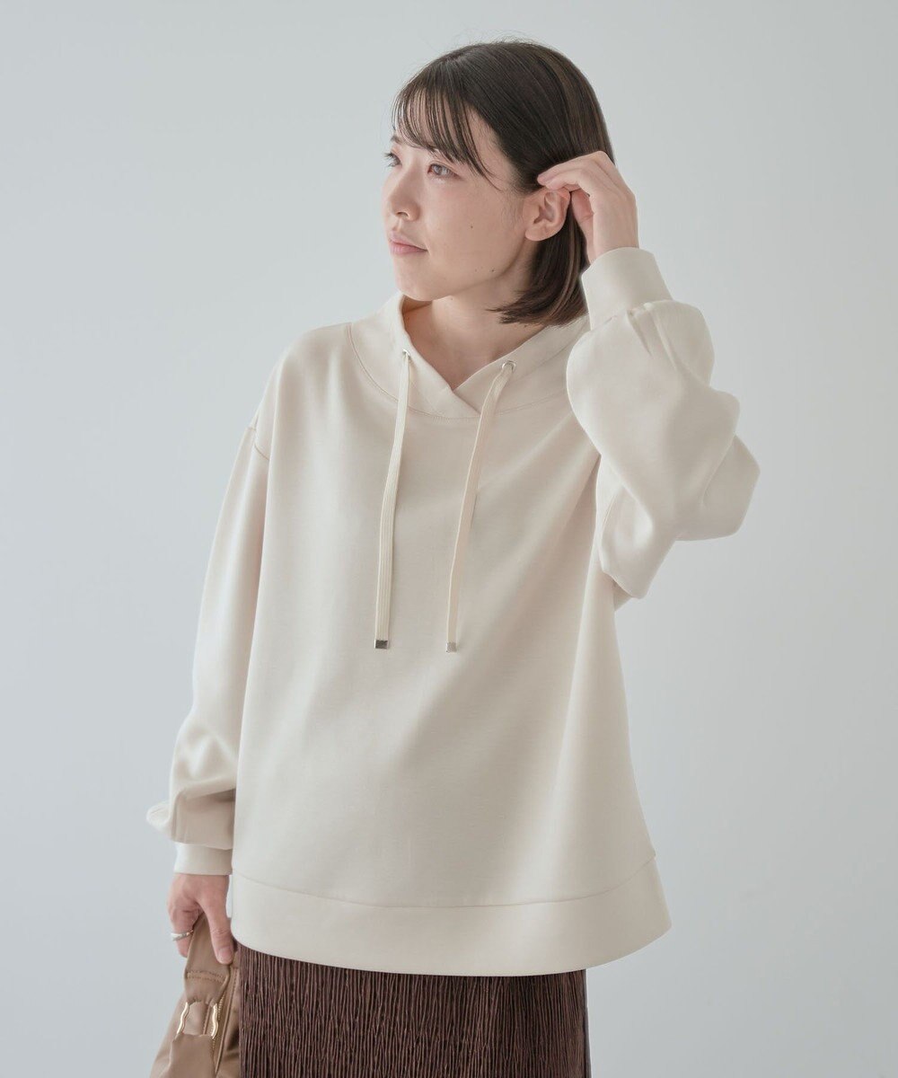 Green Parks ダンボール抜け襟プルオーバー 