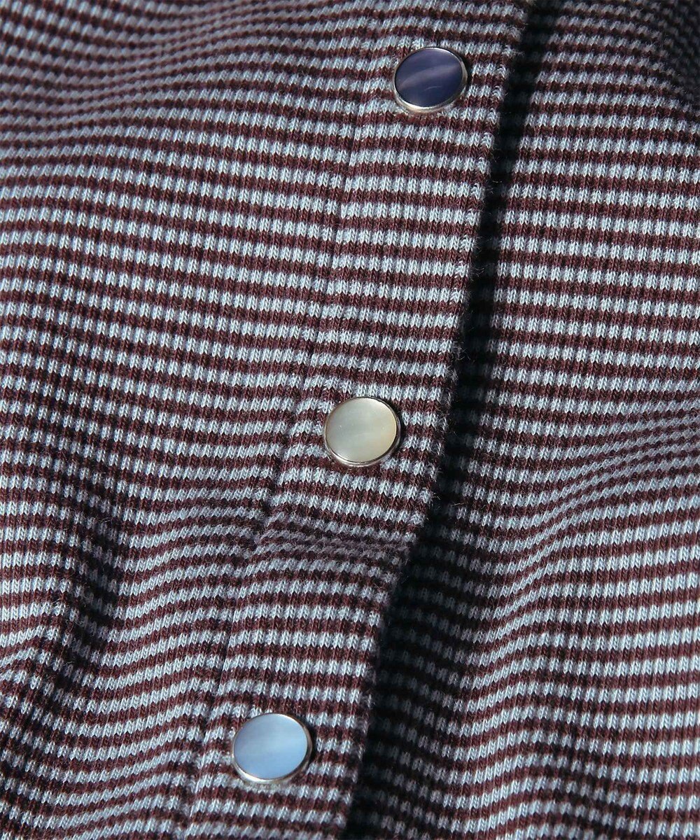 Paul Smith ボーダー ハーフスリーブ カーディガン 