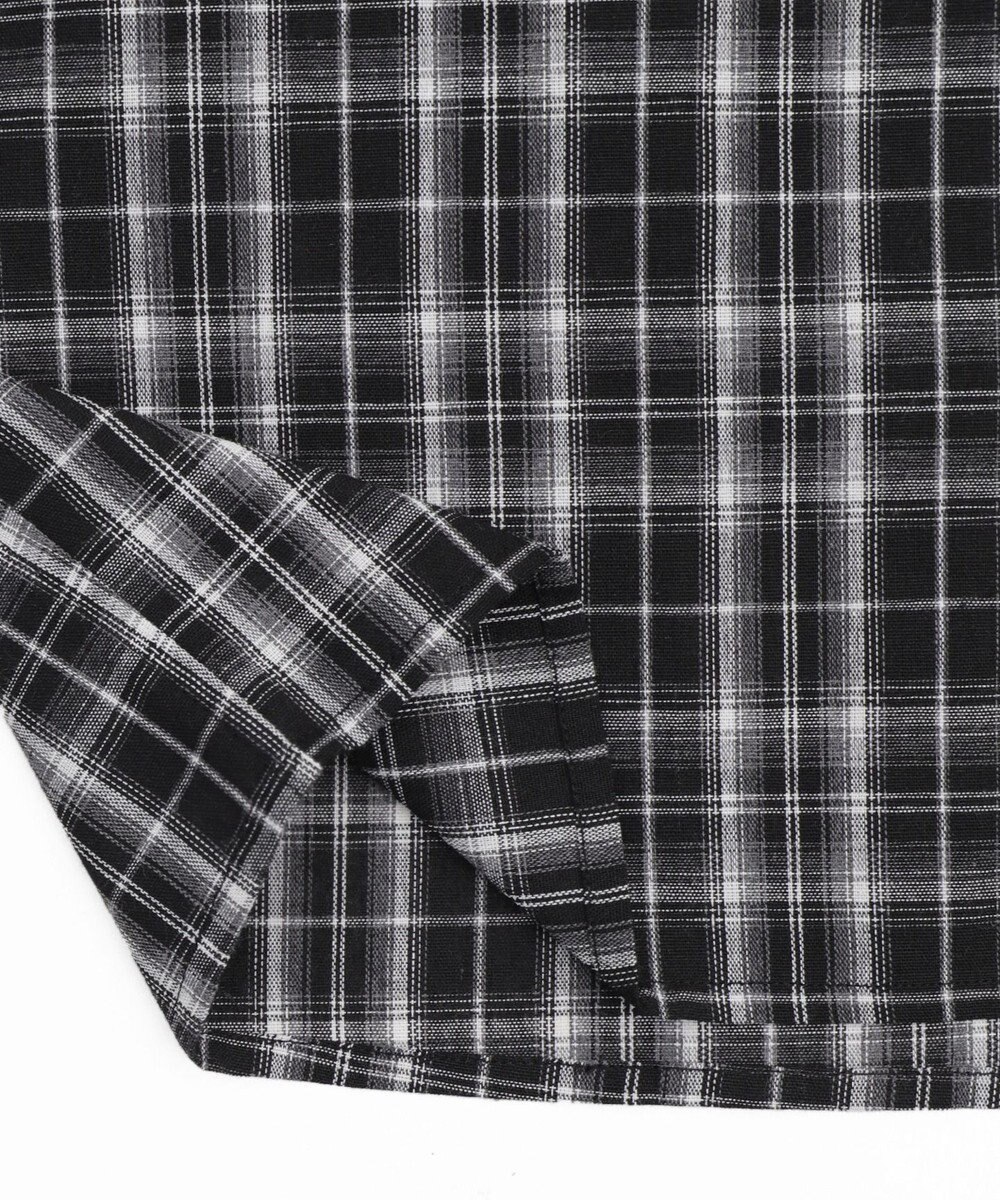 WEGO 【ユニセックス着用ITEM/MLサイズ展開】チェックレイヤードシャツ（LS） 