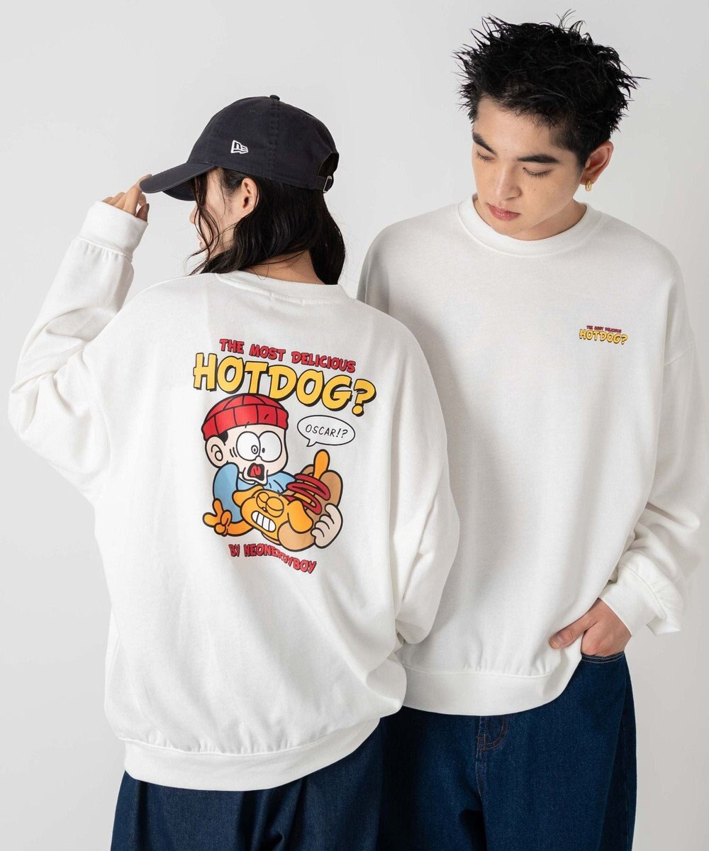 WEGO 【ユニセックス着用ITEM/SMLサイズ展開】アソートグラフィックプルオーバー 柄1