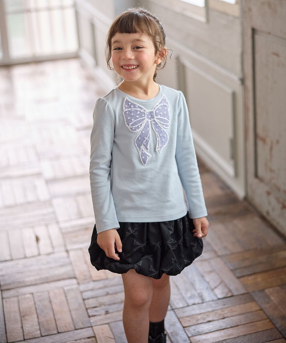 ANY KIDS リボン バルーンスカート 