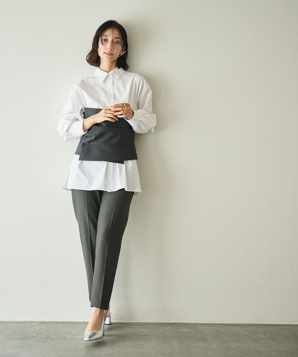 #Newans ビスチェレイヤーシャツ 