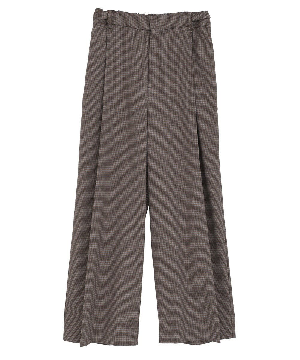 earth music&ecology 【2WAY】ウエストタブタックパンツ 