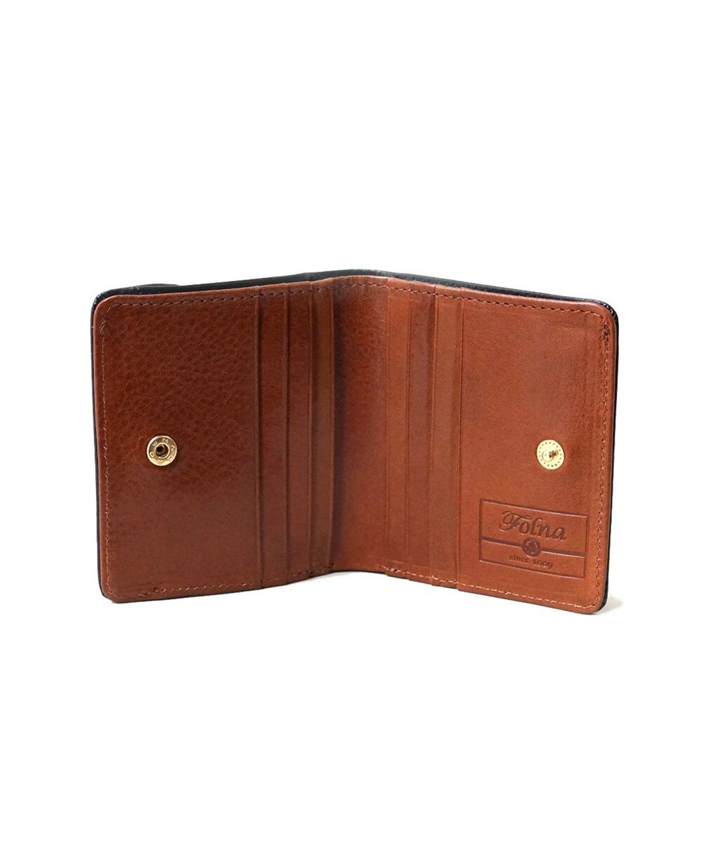 FOLNA RD ヌメオイルシュリンク二つ折り財布 