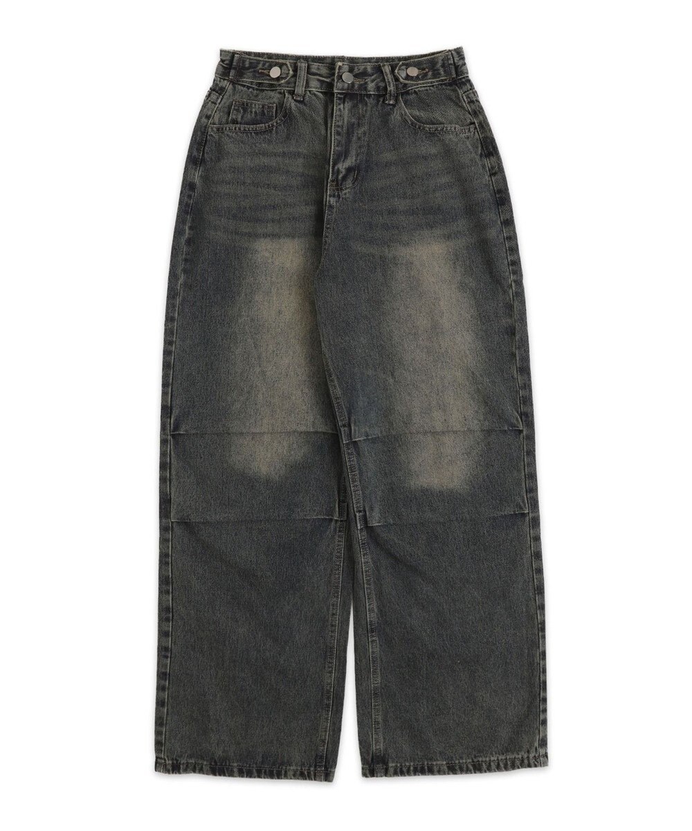 WEGO パラシュートデニムパンツ 