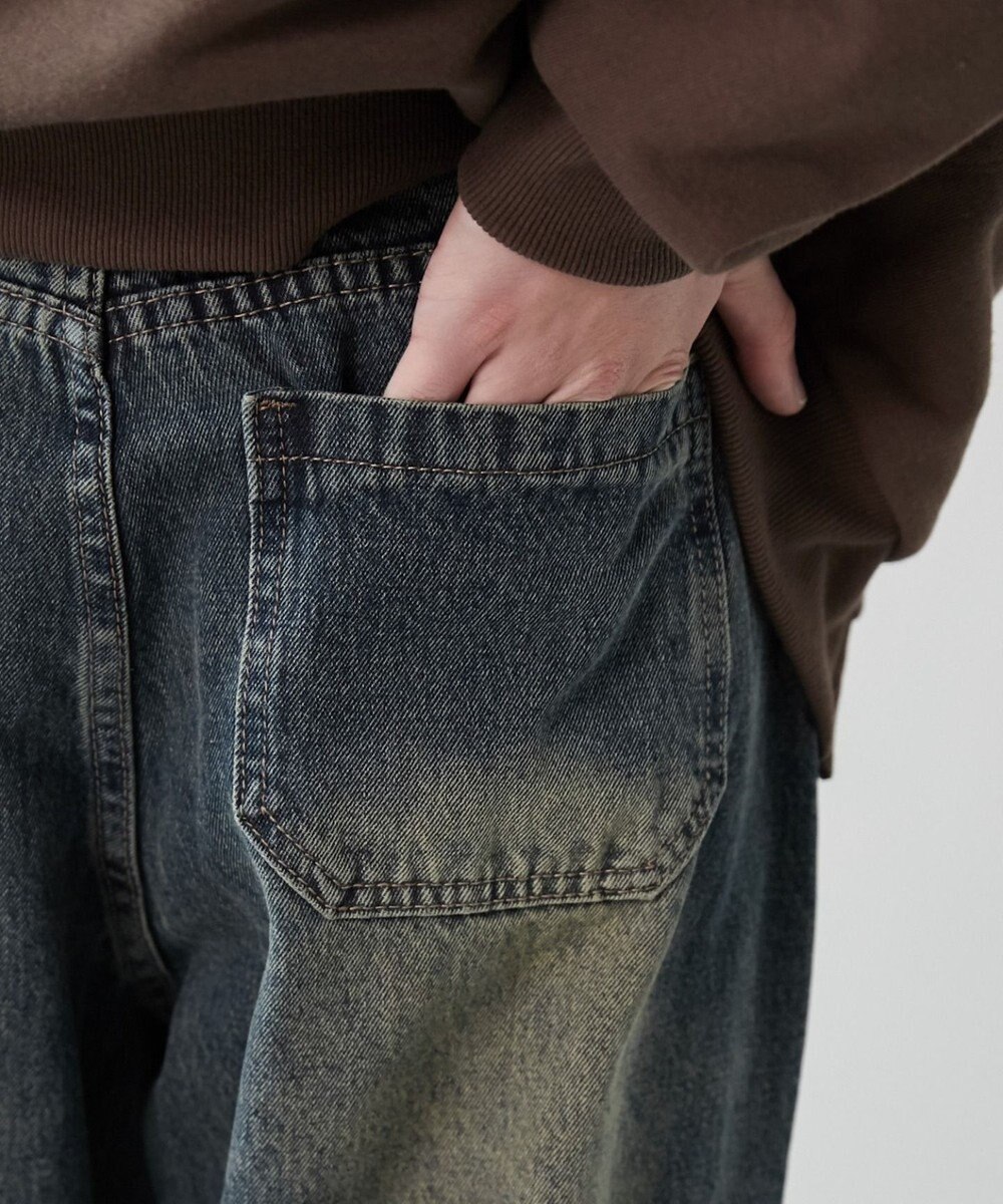 WEGO パラシュートデニムパンツ 