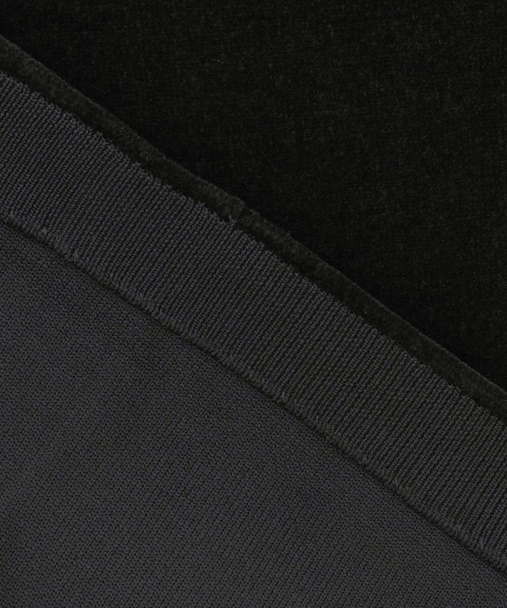 ICB L 【洗える】コットンシェニール ジレワンピース 