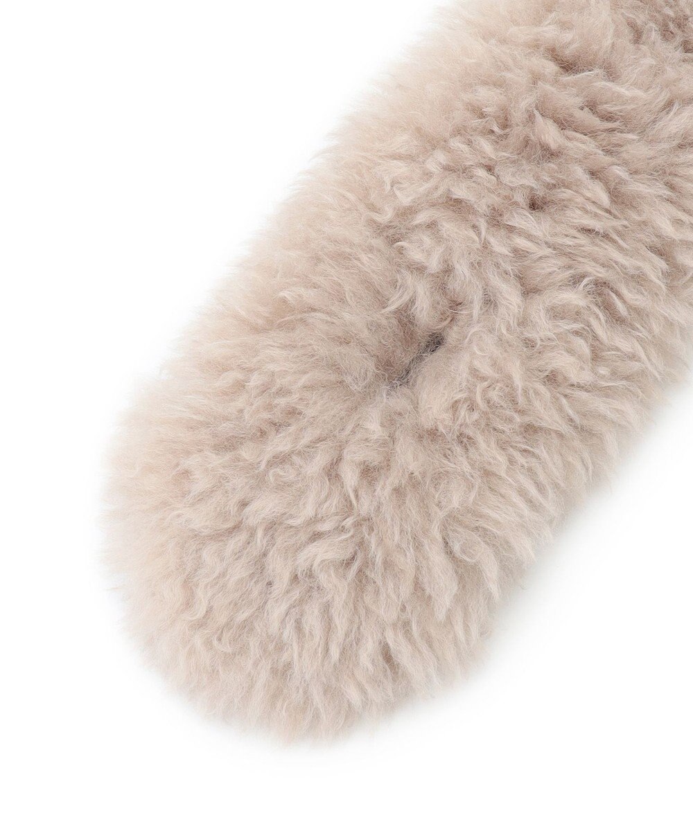 TOCCA 【ブローチ取り外し可】VELVET RIBBON FURTIPPET ティペット 