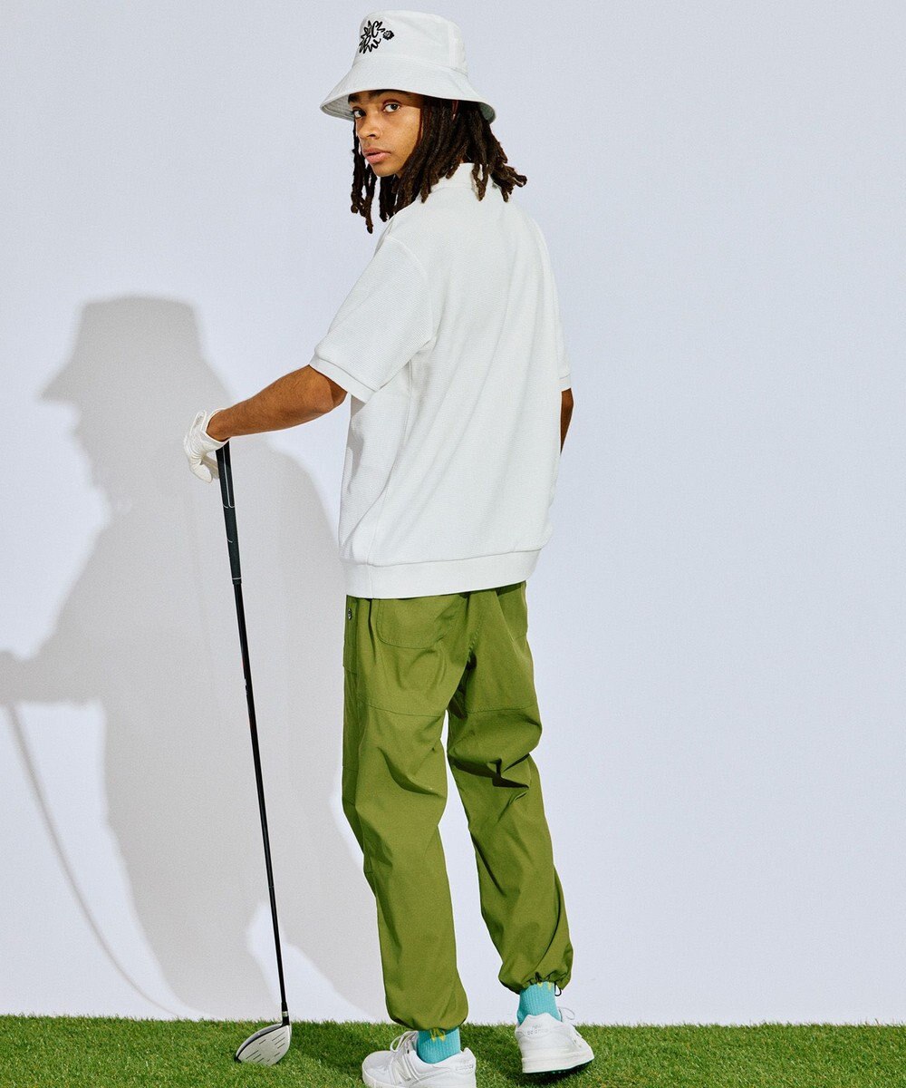 PW CIRCULUS 【GOLF OUT掲載アイテム】【MEN】ワッフルポロ ゴルフ 