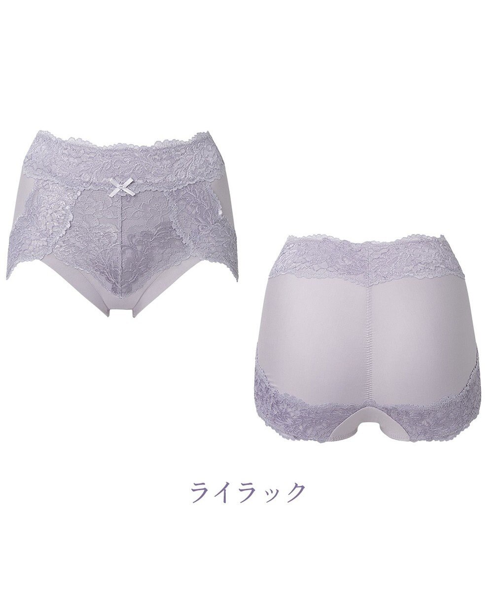 BRADELIS New York 【BRADELIS NewYork peace】おしりPラインレーシーショーツ23  深め 補正ショーツ 