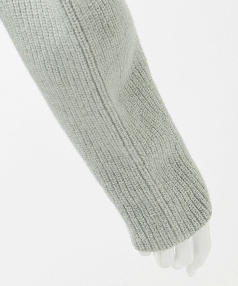 23区 S 【R(アール)】マイクロンメリノウール スタンドネック ニット 