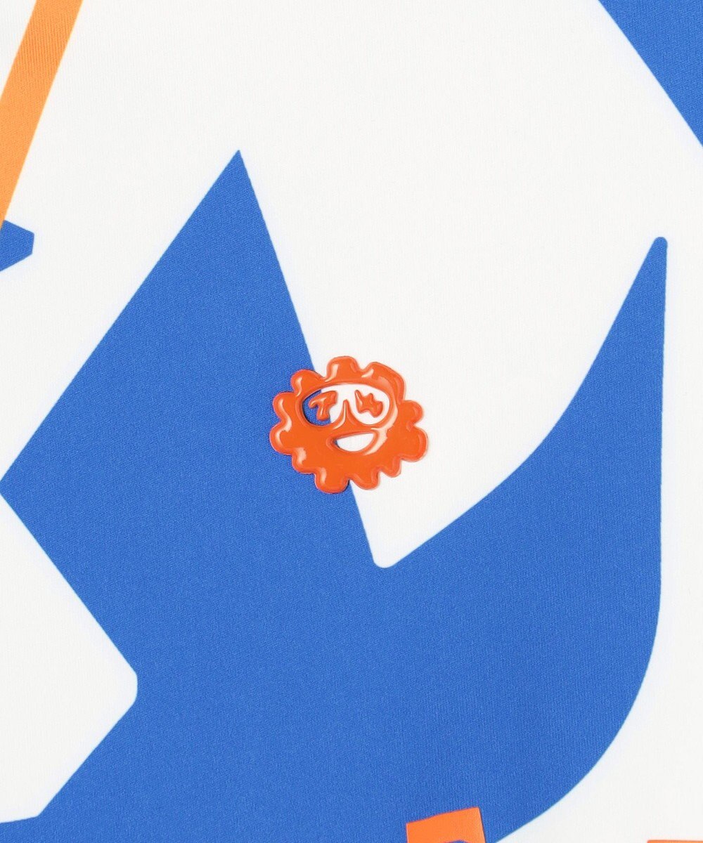 PW CIRCULUS 【WOMEN】ＤＯＶＥ柄モックネック ゴルフウェア レディース 