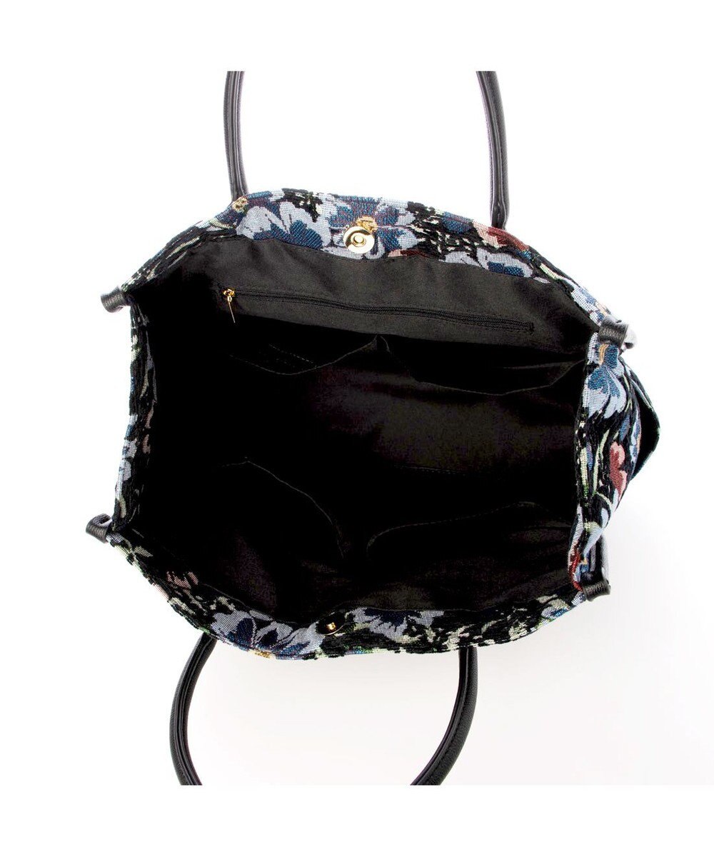 UNBILLION カシュカシュ cachecache / ジャガードスクエアトート 